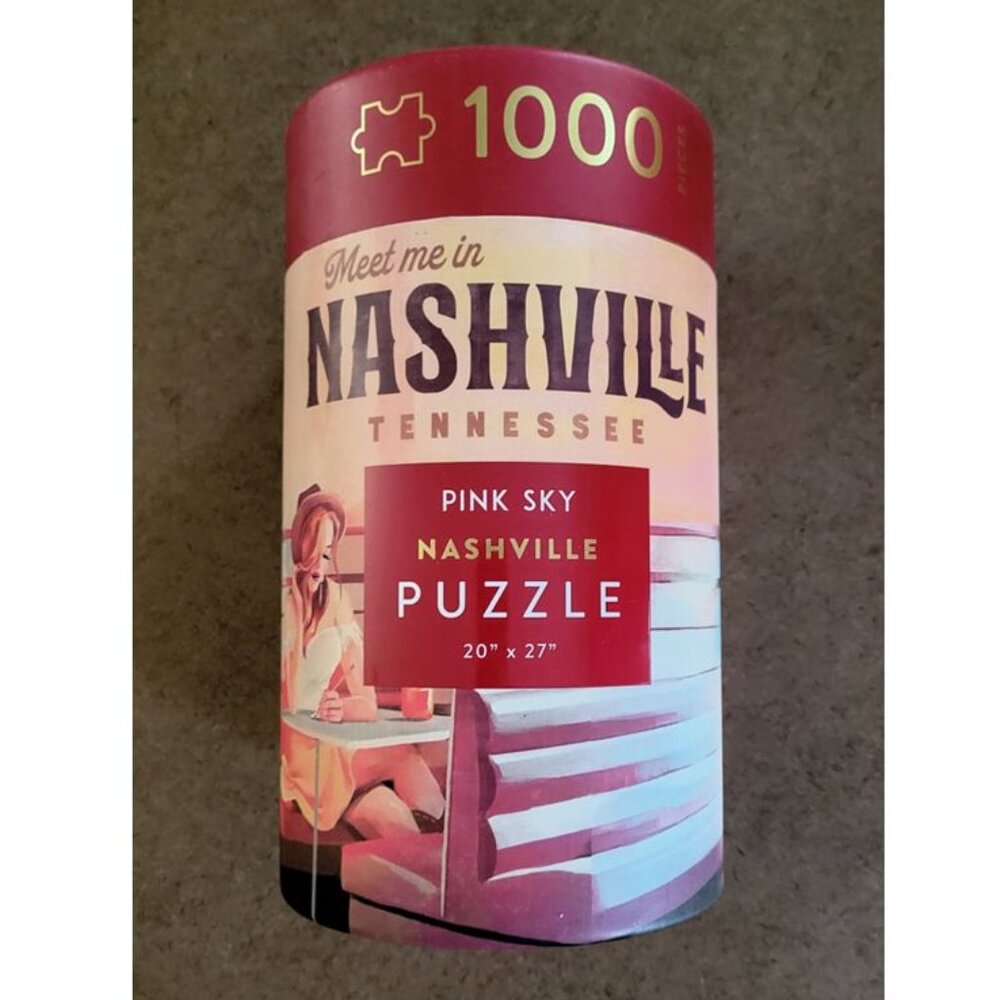 Pink Sky NASHVILLE Jigsaw Puzzle 1000 pieces - Picture 3 of 9
